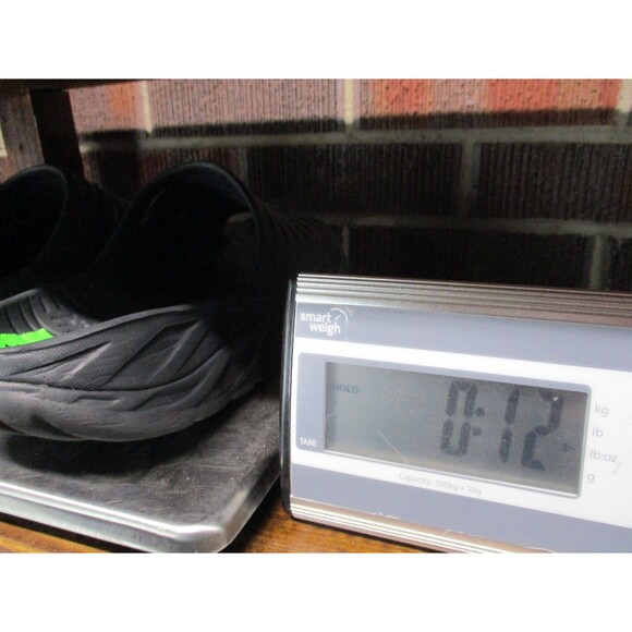 Hoka One One Mens Ora Recovery Slide Sandals Black Sport Shoes Size 10